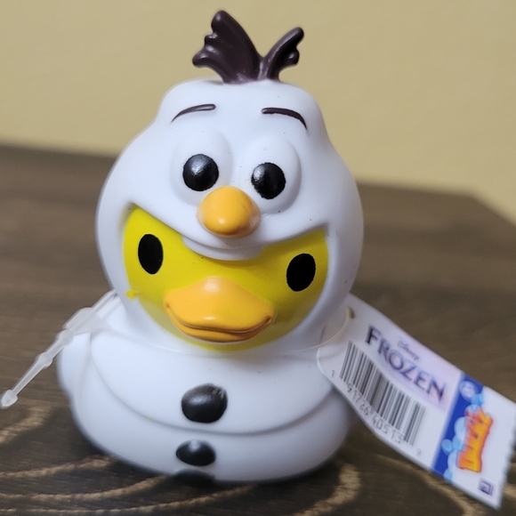 2/$10 Olaf Rubber Duck Mini Duckz Disney Frozen NEW 2.5 Inch Tall Easter - Picture 2 of 12